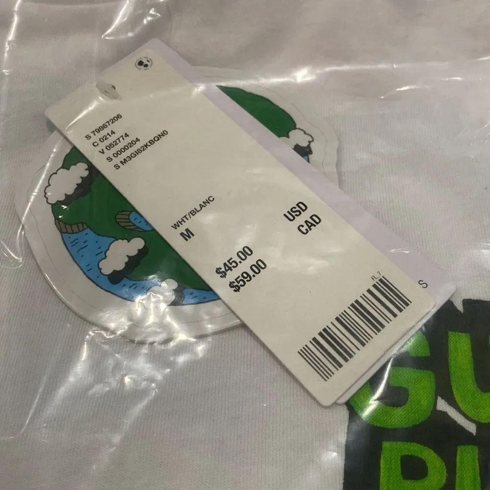 GUESS UO Urban Outfitters ORIGINALS Earth Day Planet Tee Shirt T-Shirt NEW M - Picture 5 of 5
